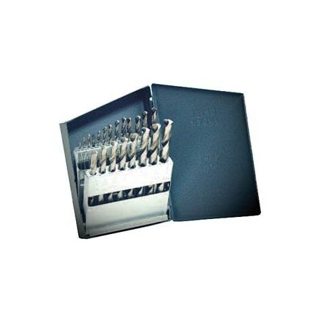 Champion Cutting Tool 20 Piece 705 Black General Purpose HSS Jobber Drill Set, Micro Drills - Wire Gauge: No 61 - No 80 CHA 120C